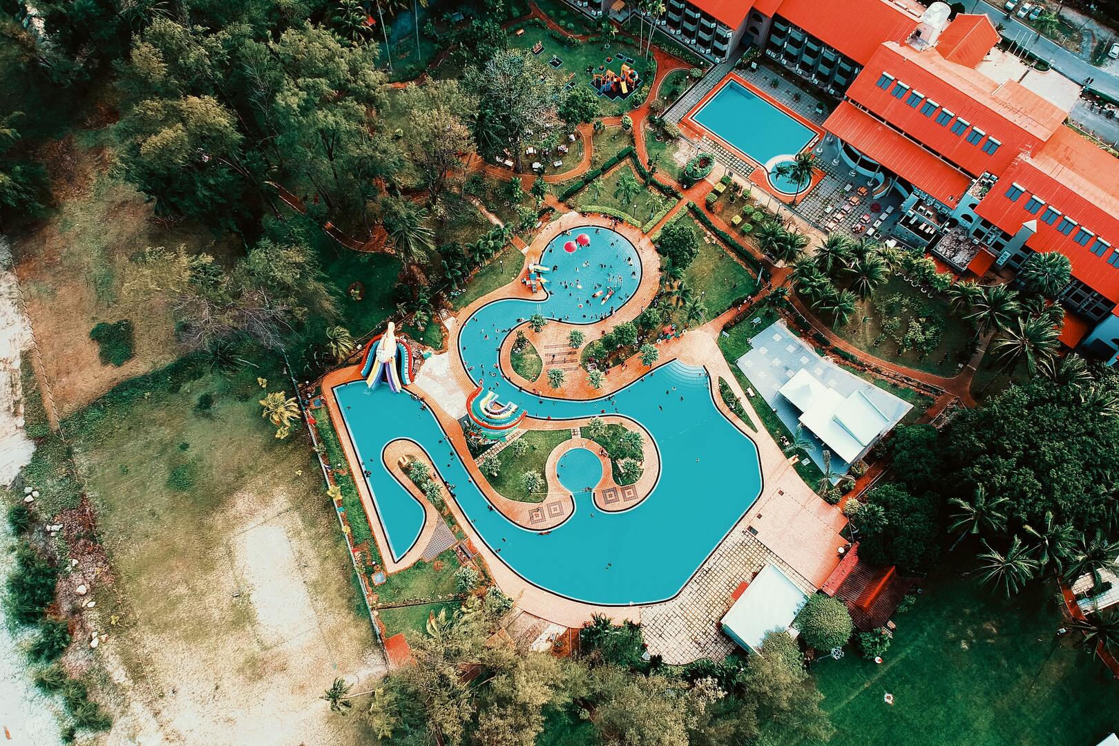 's eye view aerial photography water park landscape urban design leisure 1525213 pxhere.com min